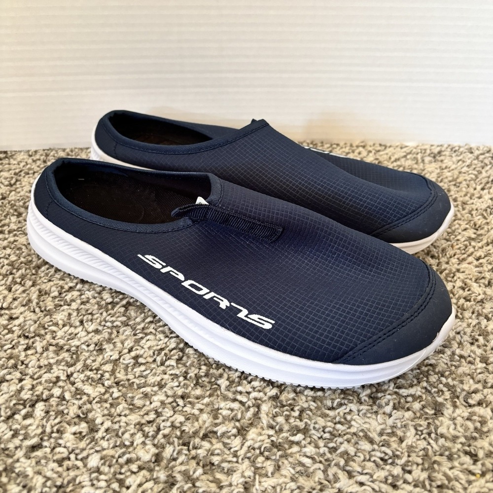 Fashion Women's Navy Slip-On Athletic Walking Shoes Size 42 US 11